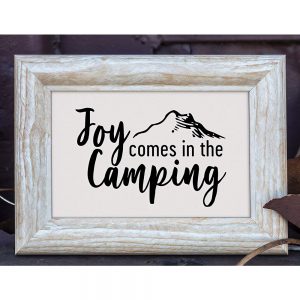 Joy in Camping Printable