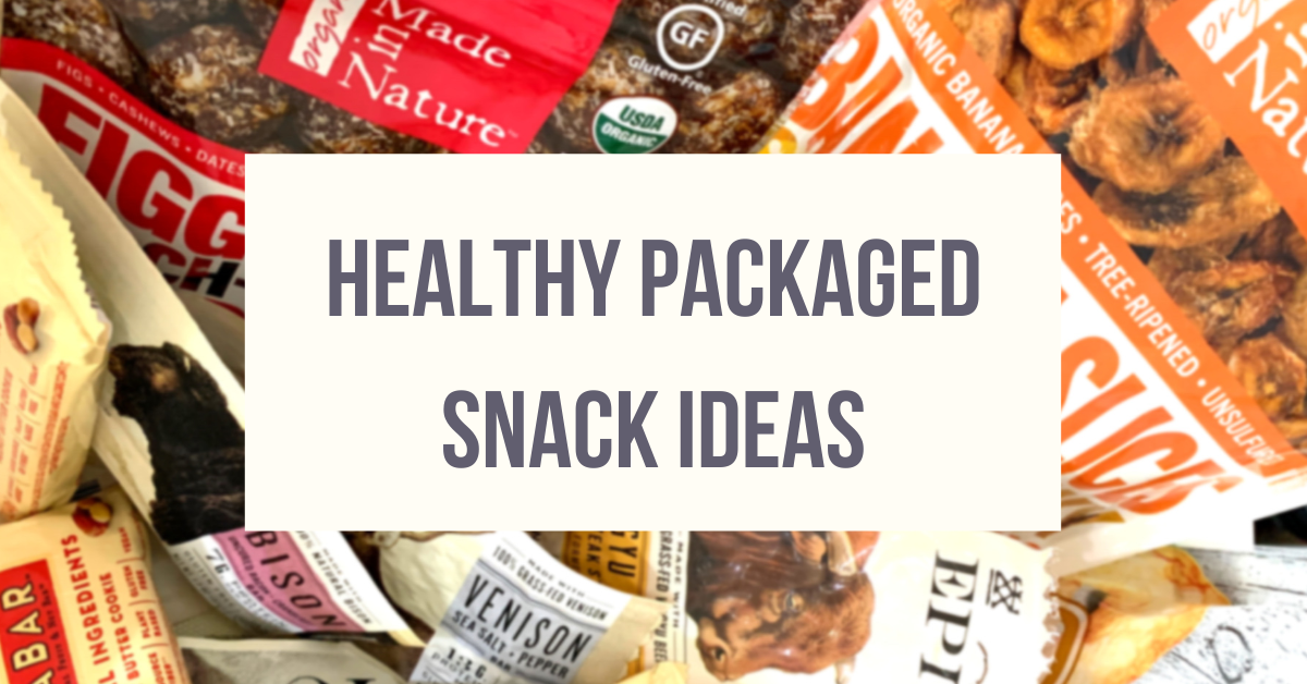 Healthy Packaged Snack Ideas For On The Go Families