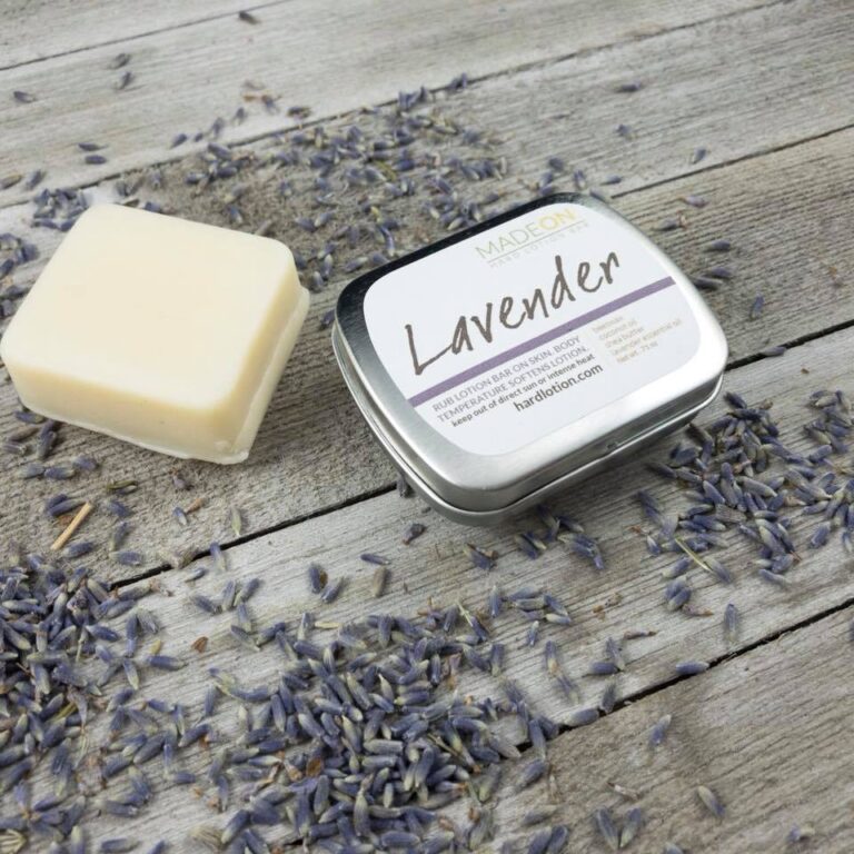Lavender lotion bar